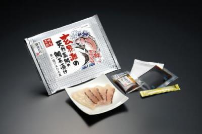 天然真鯛の鯛茶漬け1食(唐辛子風味醤油だれ)
